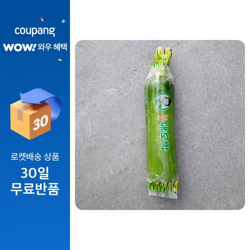 국내산 애호박