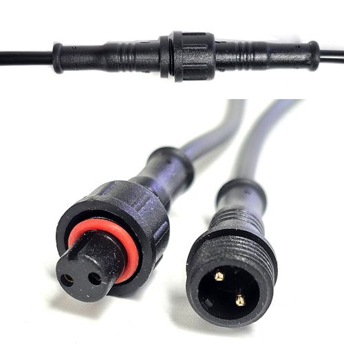 IP67 전선 방수 커넥터 2P 하네스 전원 콘넥터 MGH-M2P 미니