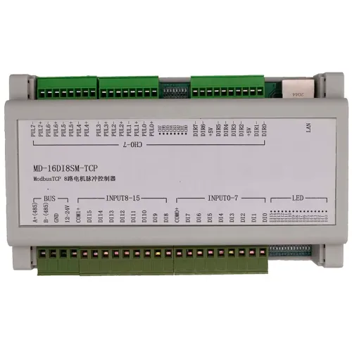 산업용 PLC 6축 모션 컨트롤러 스테핑 서보 펄스 PLC 확장 주파수 변환 다중 대역 속도 S형