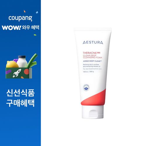 에스트라 테라크네365 클리어 딥 클렌징 폼, 200g, 1개
