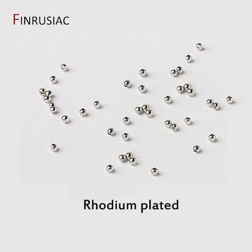 비즈 재료 구슬 도매 악세사리 재료 2mm2.5mm3mm4mm 느슨한 고품질 황동 금속 14k 리얼 골드 도금 라운드 부드러운 볼 스페이서 보석 만들기