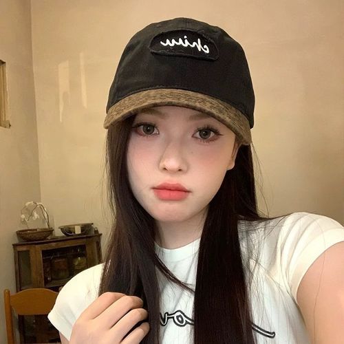 히야린느 빈티지 레오파드 호피무늬 야구모자(4colors) 남녀공용 자수 모자 볼캡