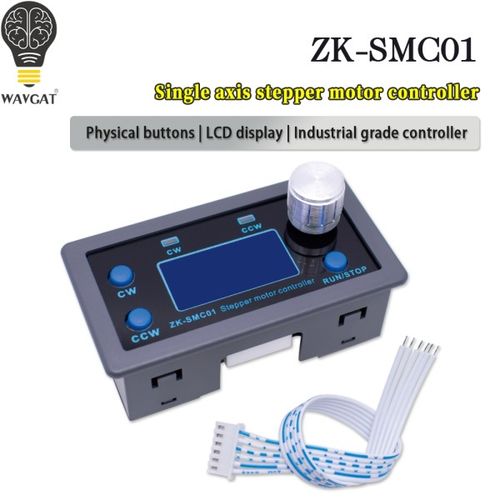 ZK SMC01 42 모터 제어 가능 역각 57 프로그래밍 PLC 속도 직렬 포지티브 컨트롤러 스테퍼 보드