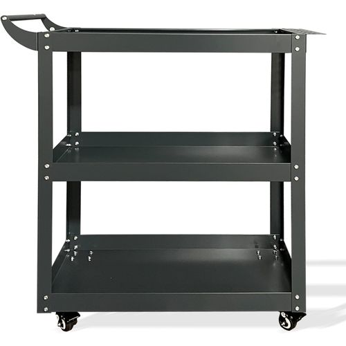이동식 공구함 3단 공구다이 작업대 철제 공구카트 작업선반 높이 90cm, 1개
