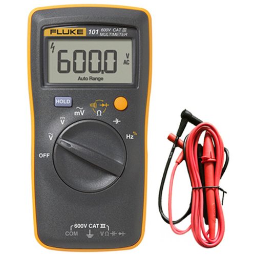 FLUKE 포켓 디지털 미터 FLUKE-101 AAA건전지 추가 증정, 1개