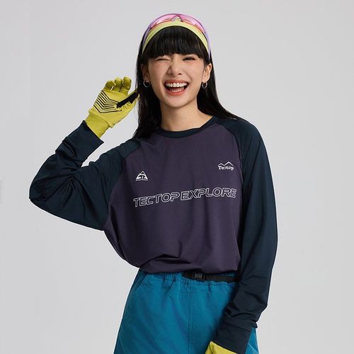 여성 아웃도어 긴팔 티셔츠 봄 여름 루즈핏 통기성 얇은 속건 긴팔티 가을 캐주얼 스포츠 등산 상의 패션 슬림핏 티셔츠 YHY