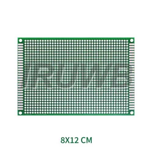 2x83x74x65x77x98x129x15cm PCB 보드 프로토타입 녹색 양면 회로 DIY 납땜 프로젝트용