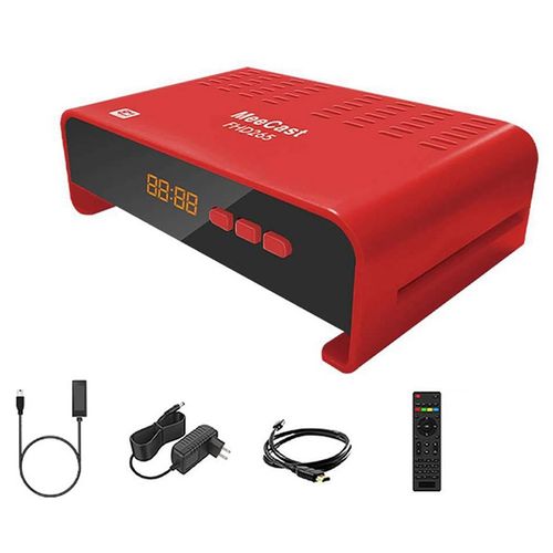 미니 위성 TV 수신기 -USB PVR FTA DVB-S2 H.265 HEVC 풀 HD 1080P 스마트 Meecast 디지털 위성 디코더 US PLUG