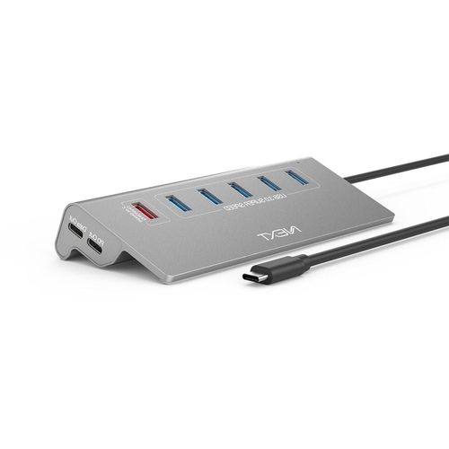 USB3.0 타입C QC 8포트 유전원허브 PD PC충전 bog+65870DI