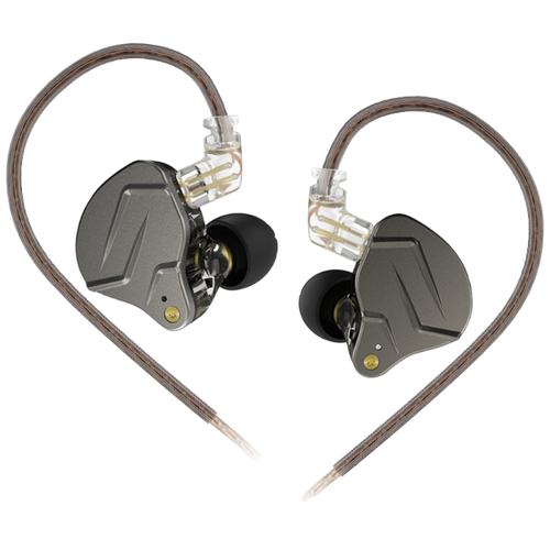 Keephifi KZ ZSN PRO 하이브리드 기술 전문가용 유선 인이어 이어폰 IEM, 블랙