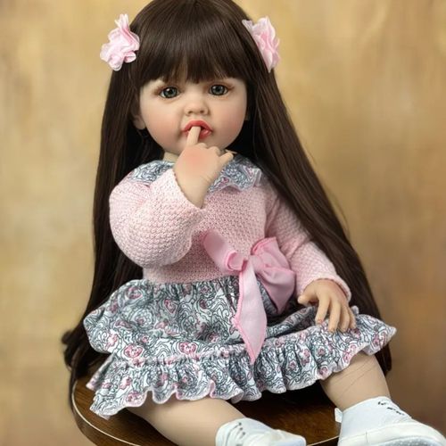 코지베베 너무 예쁜 실제같은 아기 소녀 인형 55cm, 1개