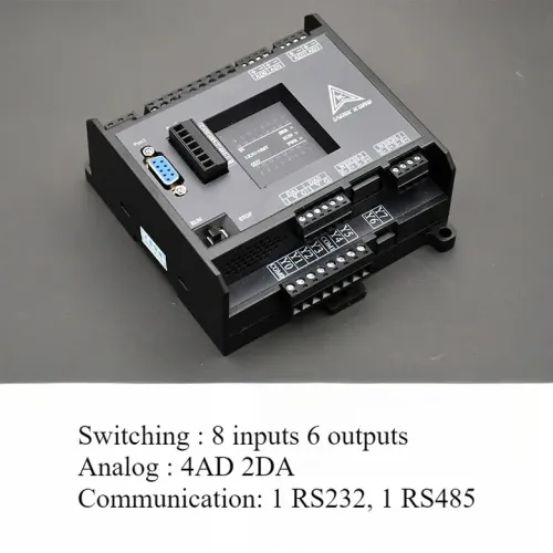 미쓰비시 FX2N LK2N-14/20/24/32/48MR/MT-10AD 6DA 4축 PLC 산업용 컨트롤러 보드와 호환