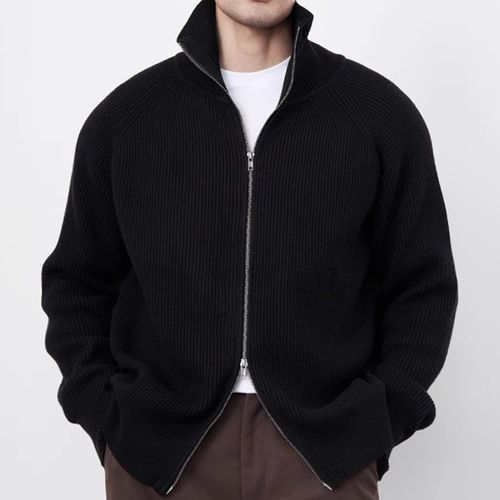 DM 남성용 투웨이 카라 가디건