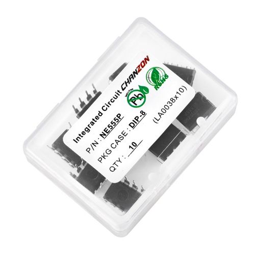 10PCS Origina 새로운 NE555P DIP-8 집적 회로 타이머 IC 컬렉션 칩 NE 555 DIP 8 DIP8 8 핀 교체 NE555N