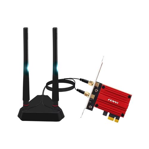 FENVI Wi-Fi 6E 5374Mbps AX210 for Bluetooth5.3 802.11AX 2.4G/5G/6Ghz 무선 PCIE 어댑터 네트워크 카드 지원 PC