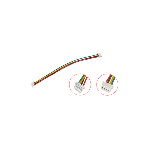 연호전자 4핀 케이블 1.25mm 피치 양방향 커넥터, 10cm, 3개