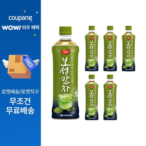 동원 보성말차, 500ml, 6개
