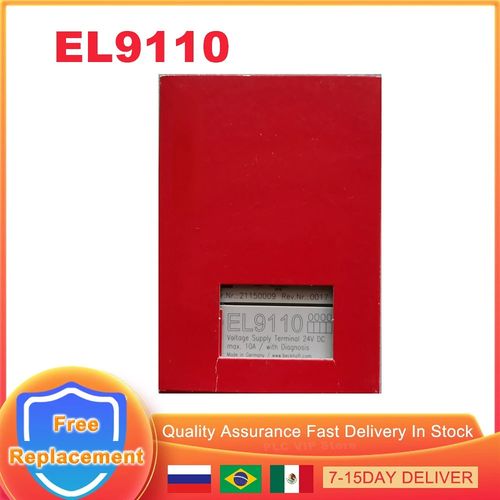 Beckhoff용 EL9110 PLC 모듈 EL 9110 잠재력 공급 단자 박스 내
