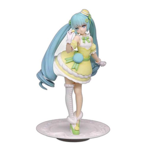 보컬로이드 VOCALOID 하츠네 미쿠 MIKU 디저트 시리즈 레몬 마카롱 스타일 버젼 피규어