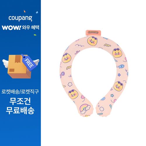 카카오프렌즈 넥쿨러 밴드, 춘식이 핑크, 1개