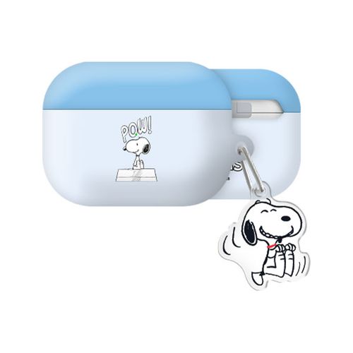 빈티지 스누피 하루 에어팟프로3 하드 케이스 +아크릴키링 세트, 빈티지스누피하루_앉기, AirPods Pro(3세대)