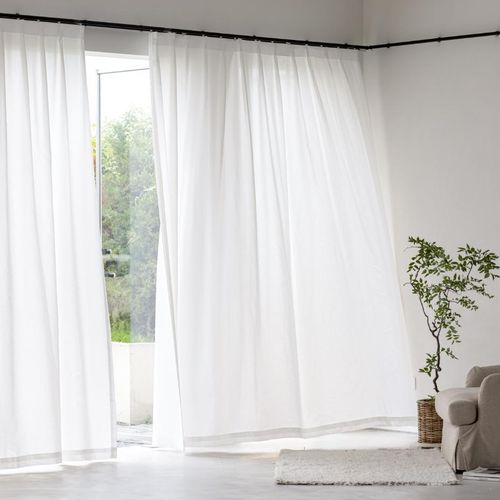 홈키안 형상기억 항균 쉬폰 커튼