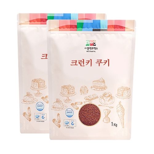 NFS 크런키쿠키 1kg 2개세트, 1kg, 2개