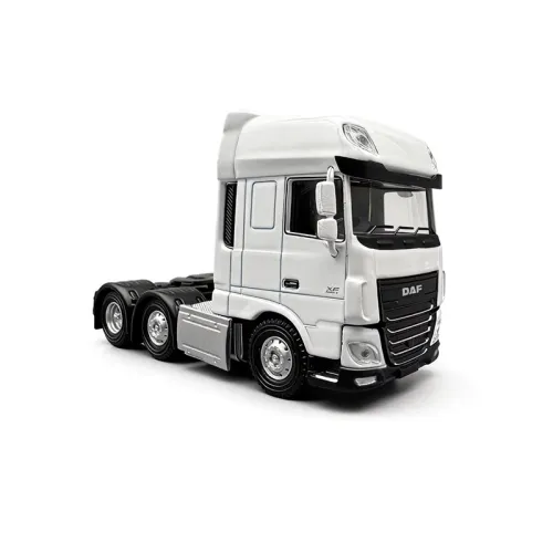 옥스포드 1/76 스케일 DAF-XF 견인 트럭 세미 트레일러 자동차 시뮬레이션 합금 모형 정적 디스플레이 수집