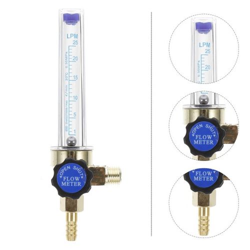 유량계 가스 조절기 용접기용 신뢰할 수 있는 아르곤 Co2 질소 표시기 편리한 측정기