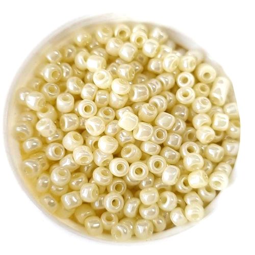 ALL 비즈 3mm 글래스 씨드비드 한팩 100g, 아이보리, 1개