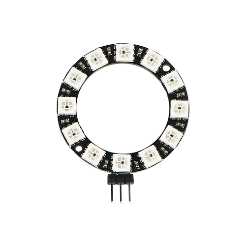 아두이노 네오픽셀 12비트 5V RGB LED 원형 패널 WS2812, 1개