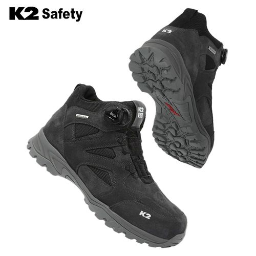 K2 67S 블랙 보아 안전화