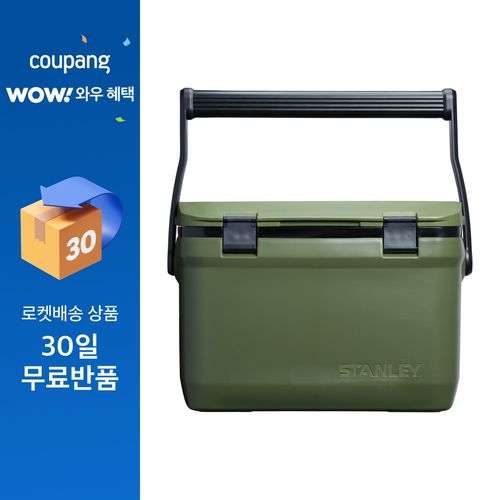 스탠리 어드벤쳐 쿨러 아이스박스, 드라이드 파인, 15.1L
