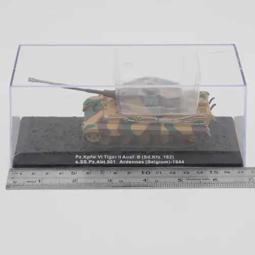 IXO 1:72 Pz. Kpfw VI 타이거 II Ausf. B 1944 독일 호랑이 탱크 밀리터리 모델 수집품 완제품 장식품 선