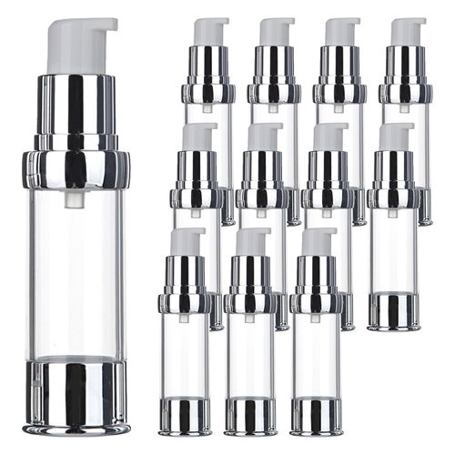 허브스프레이 에어리스 AS 진공 스프레이 용기 10ml, 투명, 12개