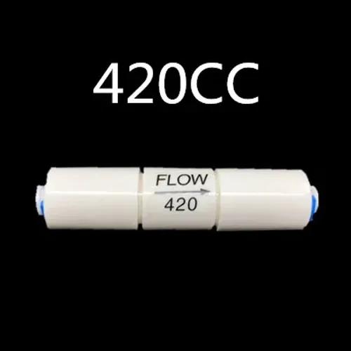 RO 워터 시스템 폐수 유량 조절기 역삼투 퀵 파이프 피팅 1/4 인치 OD 호스 300CC 450CC 1500CC