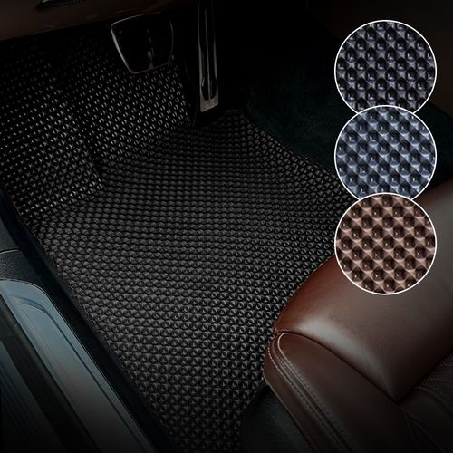 BMW X7 G07 시리즈 전용 알브이모터스 프리미엄 고무 벌집매트 1열2열 세트 (2019~), 그레이, 371-0 X7 (G07) 6인