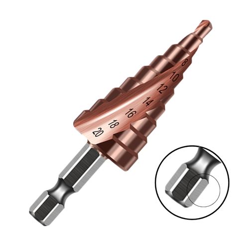 Tinduo M35 스텝드릴 스텝 기리 코발트포함 고경도 철강판 스테인레스전용