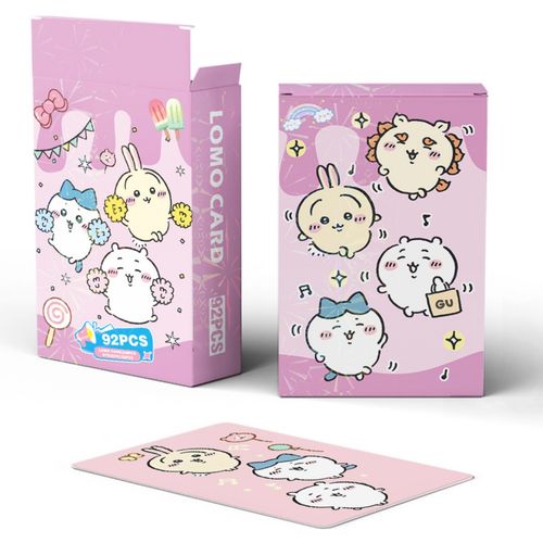 치이카와 굿즈 LOMO 일러스트 포카 60pcs + 미니 스티커 32pcs