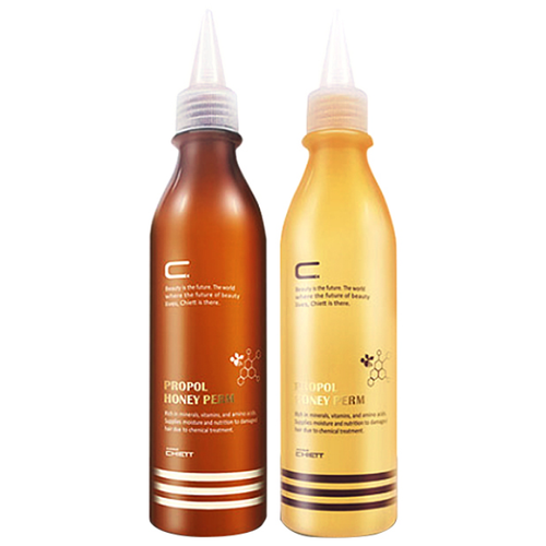피엘코스메틱 에비뉴 쉬에뜨 프로폴 허니 펌 1제 + 2제 모든모발용, 300ml, 1개