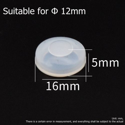 10Pcs 22mm 금속 푸시 버튼 스위치 보호 커버 실리콘 방수 먼지 캡 10mm 12mm 16mm 19mm 22mm 25mm