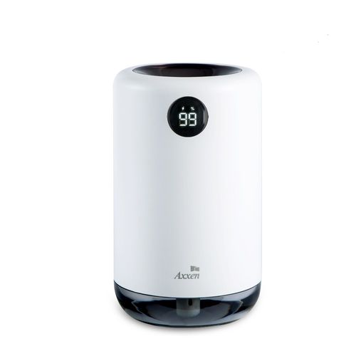 디지털 무선 저소음 가습기 무지향성 분사 LED 무드등 수위감지 센서 배터리 내장 대용량 물탱크 500ML