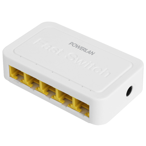 파워랜 5포트 허브 스위칭허브 100Mbps PL-SH005, 단일상품, 1개