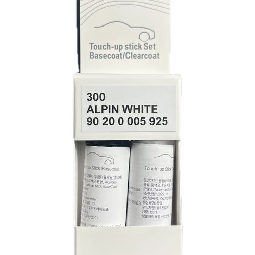 <재입고> BMW 정품 붓펜 붓페인트 , 알파인 화이트 300 , alpin white 300 , bmw 정품 붓페인트 300