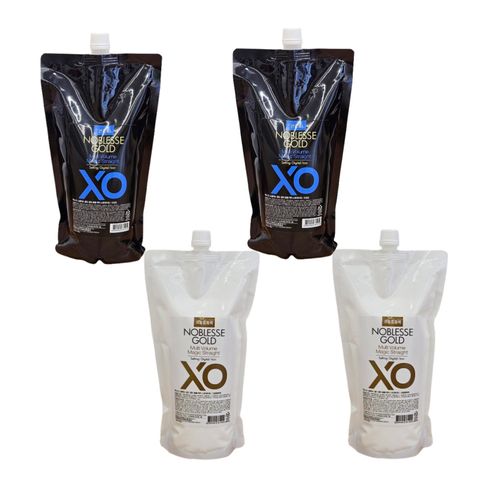 xo 노블레스 골드매직 1제 건강모 + 2제 크림중화제 볼륨 매직약 스트레이트, 2개, 1L
