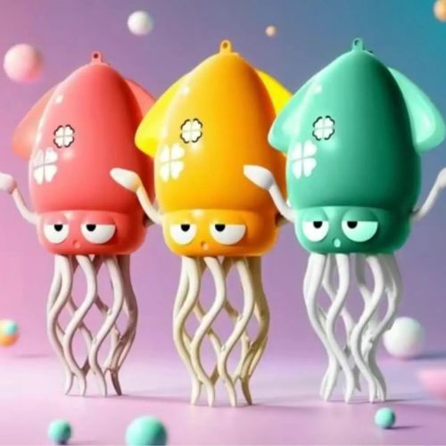 움직이는 춤추는 오징어 장난감 자동 인터랙티브 유아 심심풀이 놀이 완구 아이 생일 선물용 활동 장난감