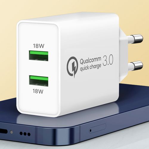 홈플래닛 QC3.0 36W 2포트 충전기