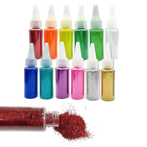 아이몽 반짝이 가루 30g 공예재료 만들기재료 메탈 글리터 슬라임 재료 미술재료, 주황, 1개