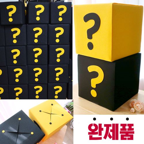완제품 궁금이 상자 호기심자극 20cm 정육면체 게싱박스