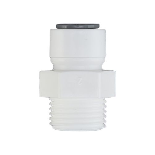 정수기피팅 부품-수I나사피팅, 1개, 9.5mm21.2mm수나사
